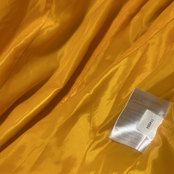 Michael Kors, light weight, yellow, hooded coat, size XL - Picture 7 of 7